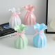 Lotus leaf mouth vase
